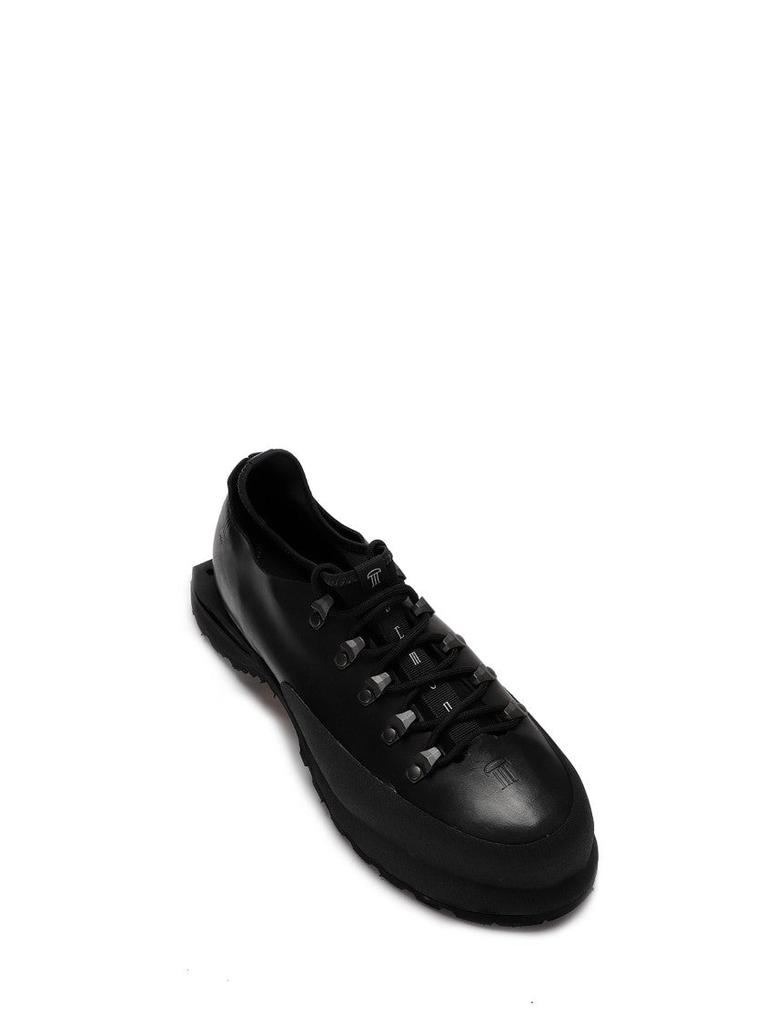Demon Seamless Black Shoes With Sock-Like Design