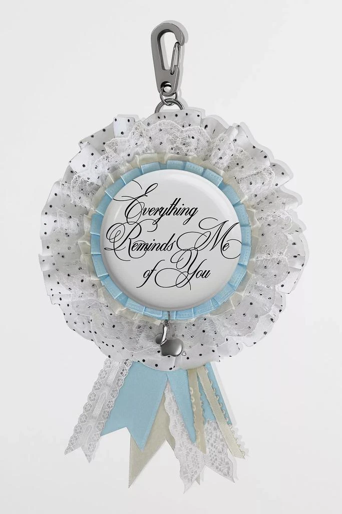 Five Fourty Nine Five Fourty Nine Always You Ribbon Badge Keychain