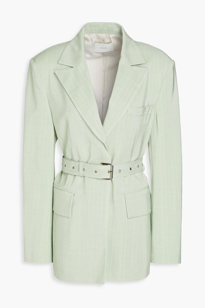 LVIR Belted cotton blazer