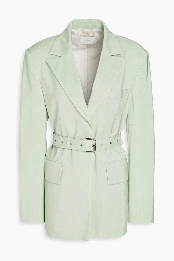 LVIR Belted cotton blazer 1