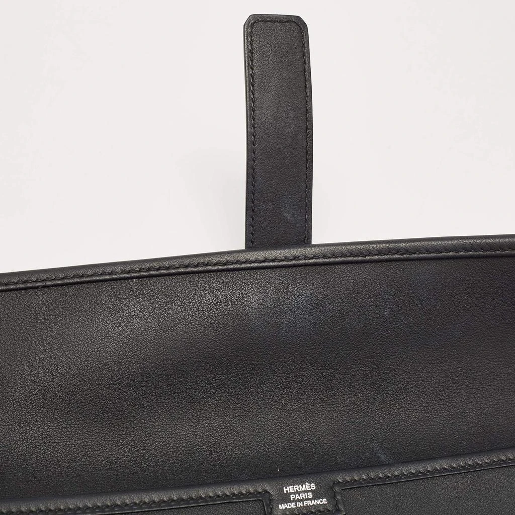 Hermes Hermes Bleu Indigo Swift Leather Elan Jige 29 Clutch 7