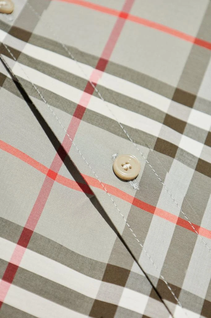 Burberry Burberry Long Sleeved Checked Shirt 4