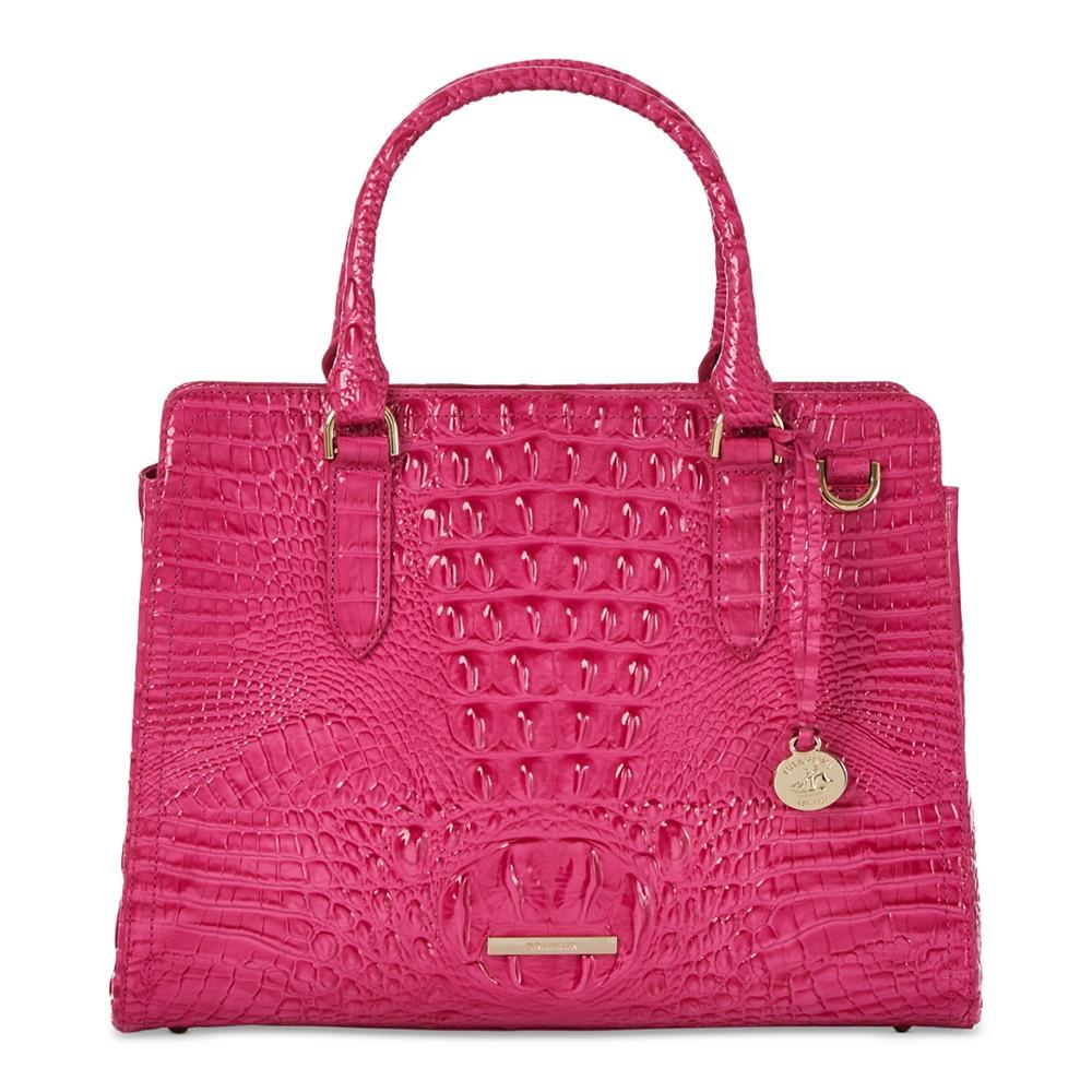 Brahmin Finley Leather Satchel