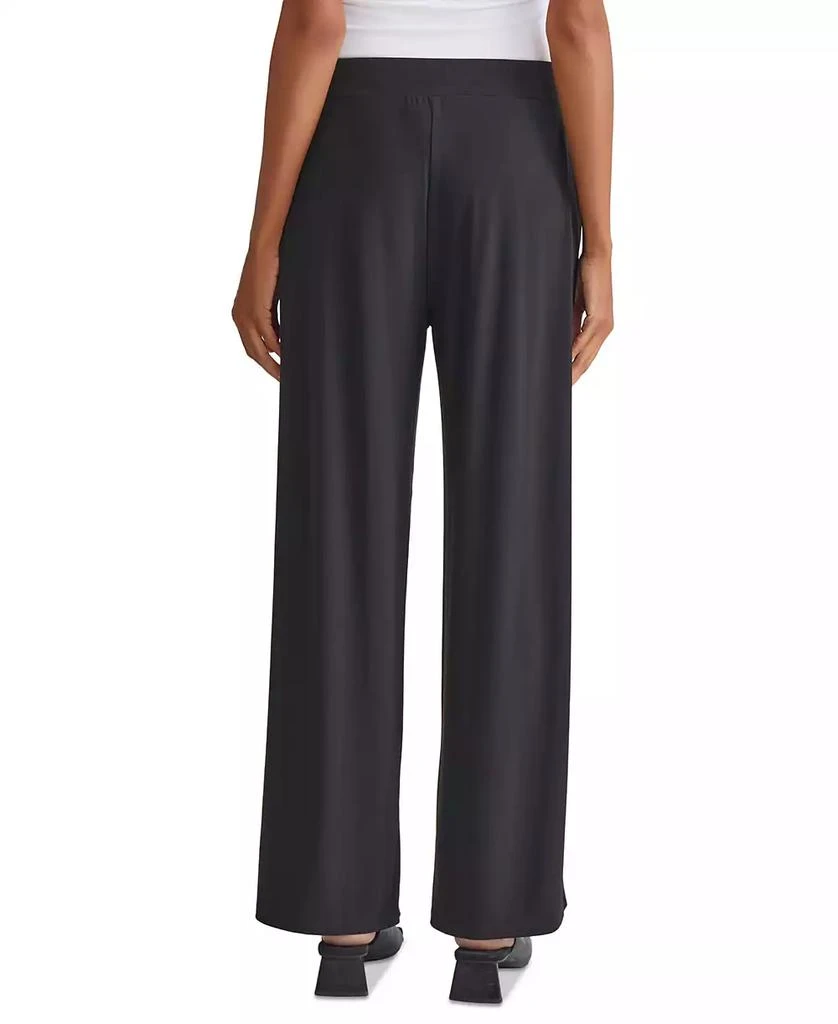 Kasper Women's Mid-Rise Wide-Leg Pull-On Pants 5
