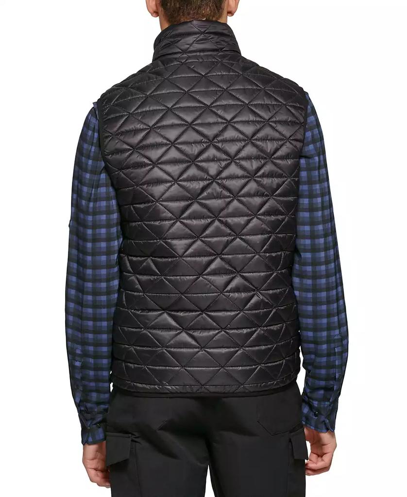 BASS OUTDOOR Men's Delta Diamond Quilted Packable Puffer Vest