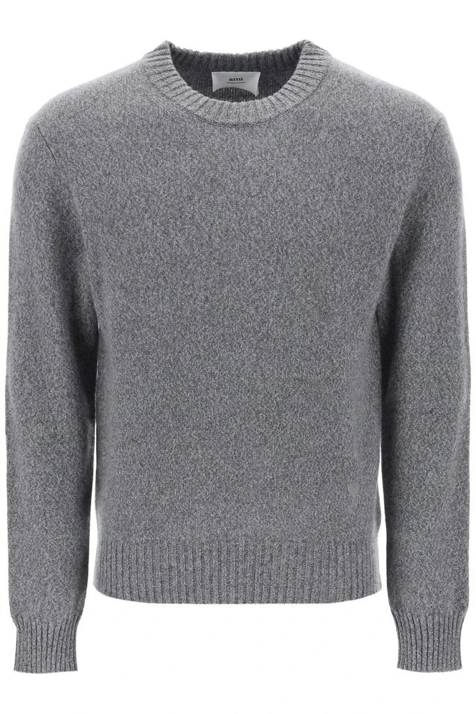 AMI ALEXANDRE MATIUSSI cashmere and wool sweater 1