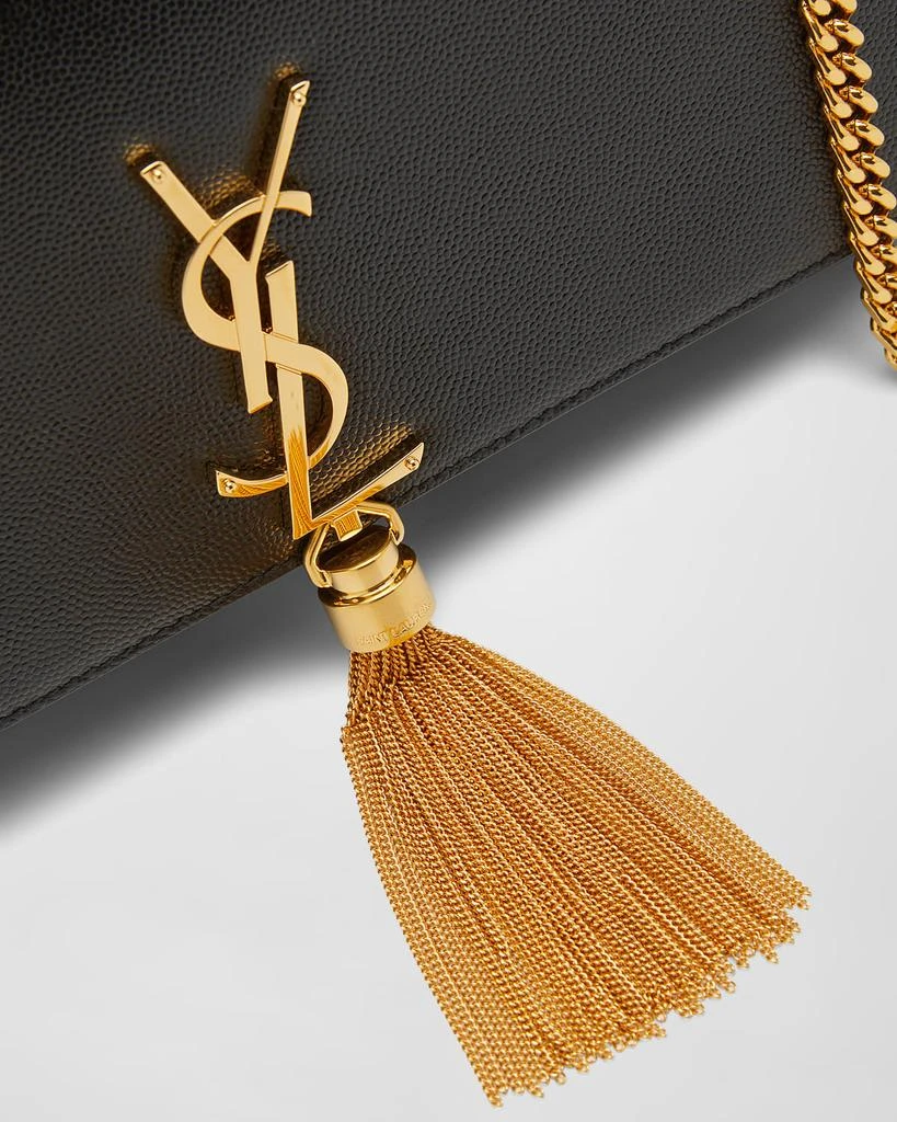 Yves Saint Laurent Kate Medium Tassel YSL Wallet on Chain in Grained Leather 6