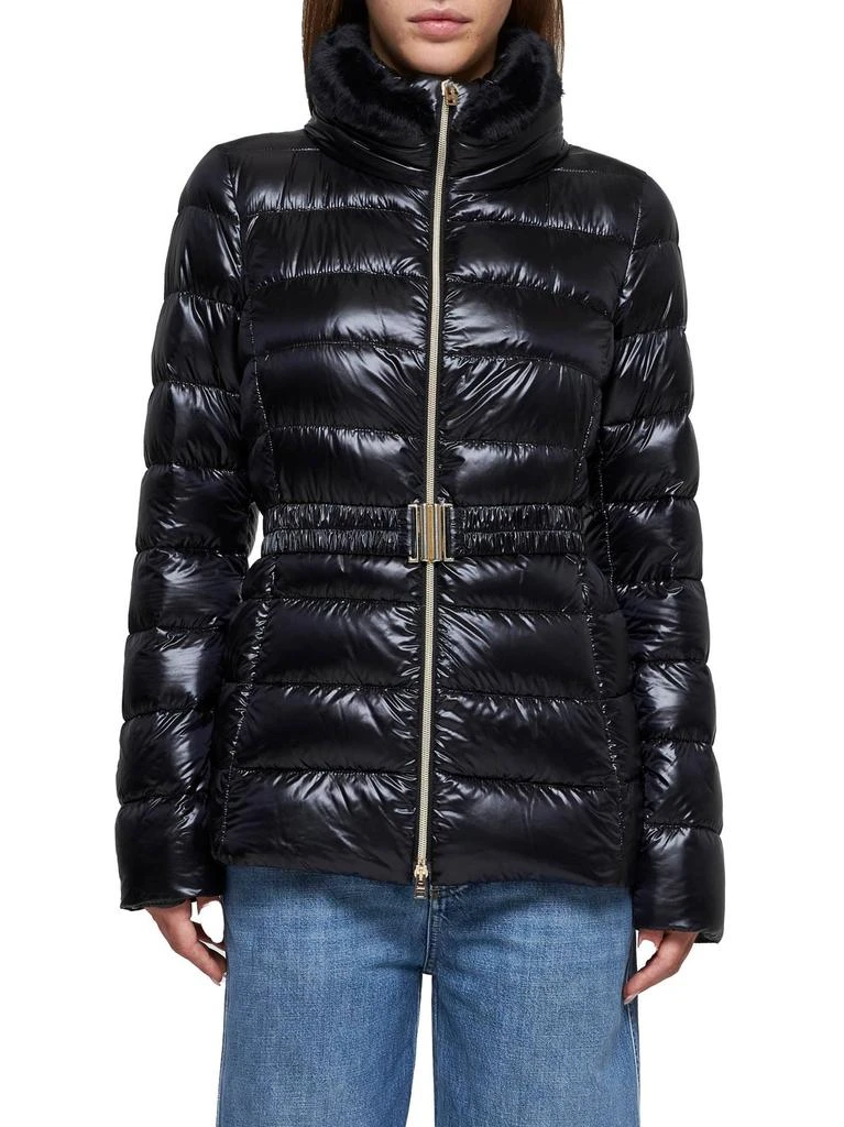 Herno Herno High Neck Belted Puffer Jacket 2