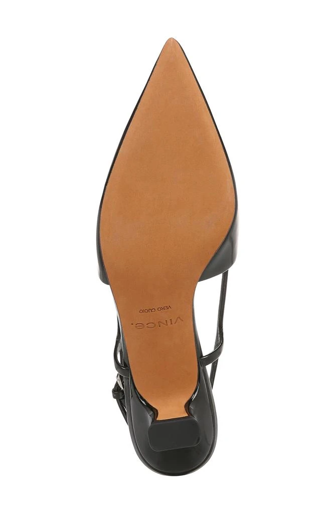 Vince Bianca Slingback Pointed Toe Pump 6