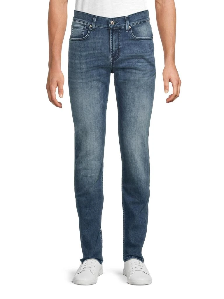 7 For All Mankind Whiskered Slim Fit Jeans 1