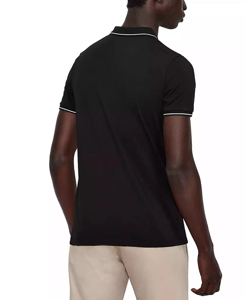 Armani Exchange Men's Tipped Logo Placket Polo Shirt 2