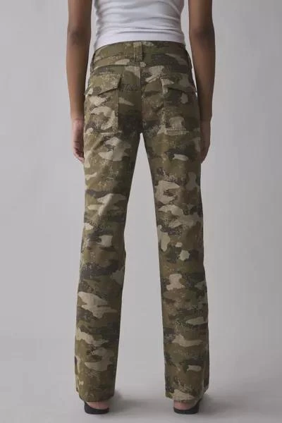BDG BDG Brigid Camo Print Chino Low-Rise Utility Pant 5