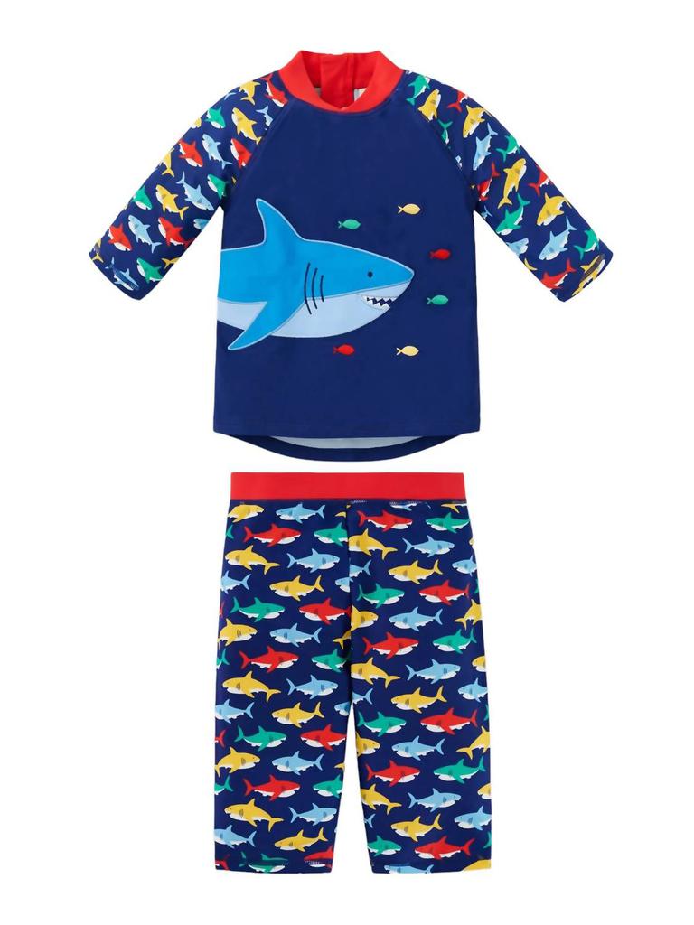 JoJo Maman Bébé Boy's 2-Piece Sun Protection Swim Suit