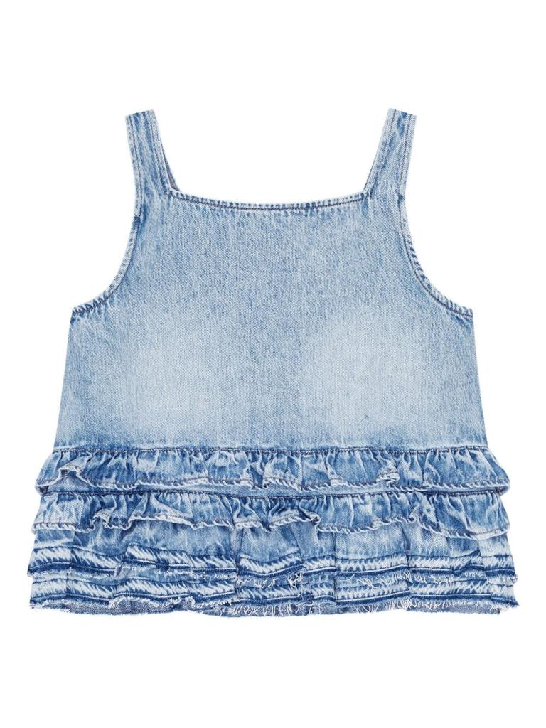 Ganni Ganni Women's Top Clear blue