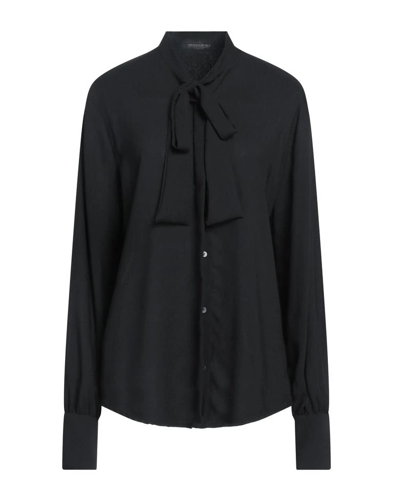 MESSAGERIE Solid color shirts & blouses 1
