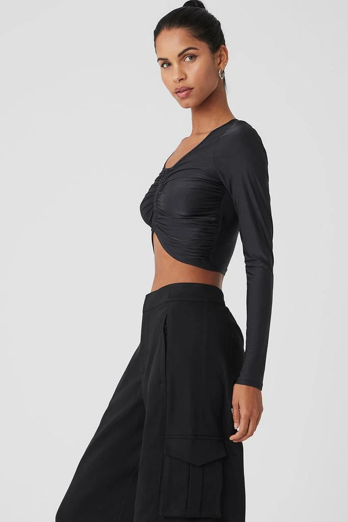 Alo Standout Long Sleeve - Black 3