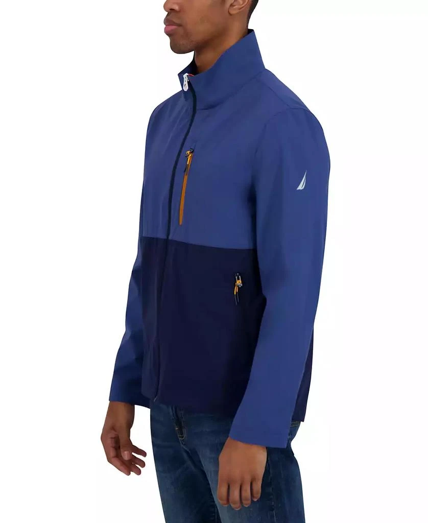 Nautica Men
s Zip-Front Lightweight Packable Track Jacket 3