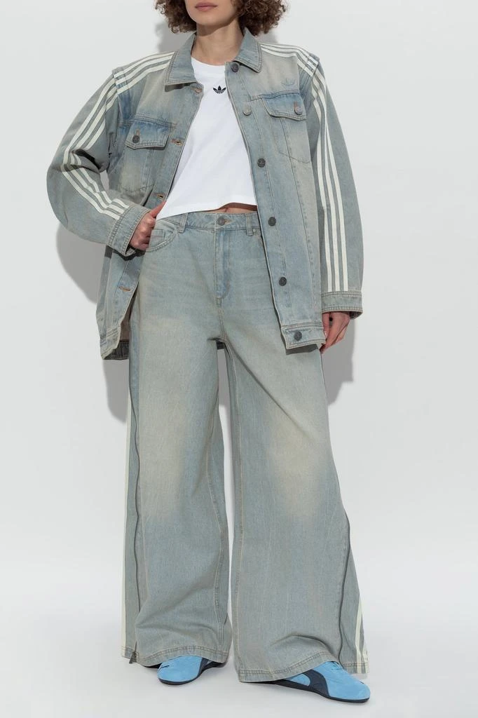 Adidas Adidas Originals Adilenium Season 3 Zip Washed Jeans 4