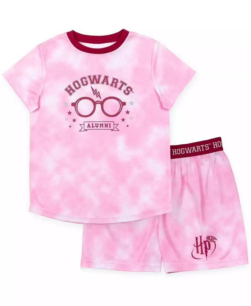 Harry Potter Girls Pajama Shirt and Shorts Sleep Set