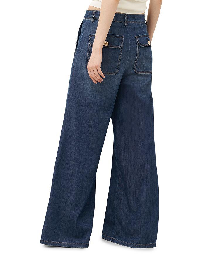 Marella Wide Leg Jeans in Blue Jeans