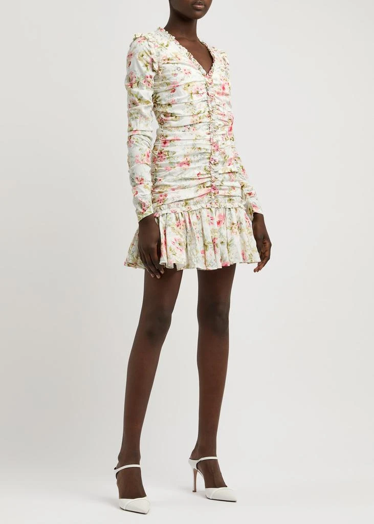 Needle & Thread Enchanted Garden floral-print mini dress 4