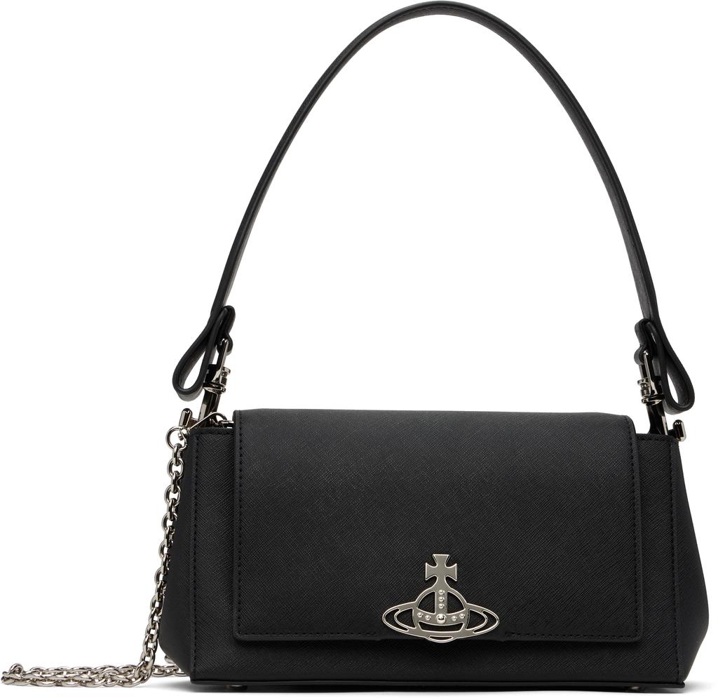Vivienne Westwood Black Medium Hazel Bag