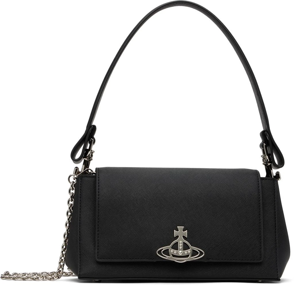 Vivienne Westwood Black Medium Hazel Bag 1