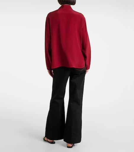 Victoria Beckham Ruffled silk blouse 3