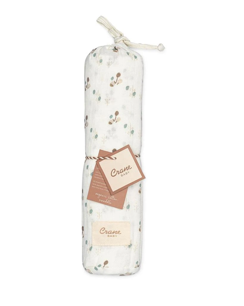 Crane Baby Poppy Single Swaddle Blanket 4