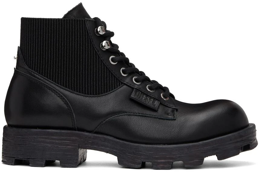 Diesel Black D-Hammer Boots 1