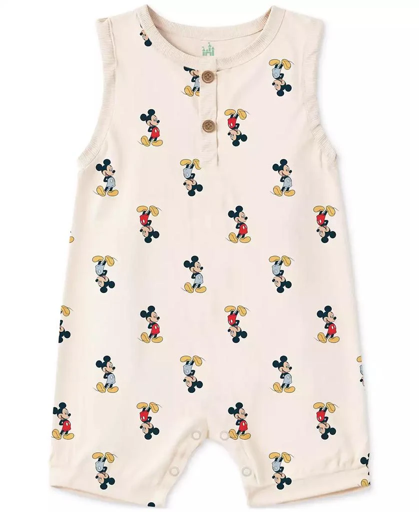 Disney Baby Boys Mickey Mouse Cotton Rompers, 2 Piece Set 2
