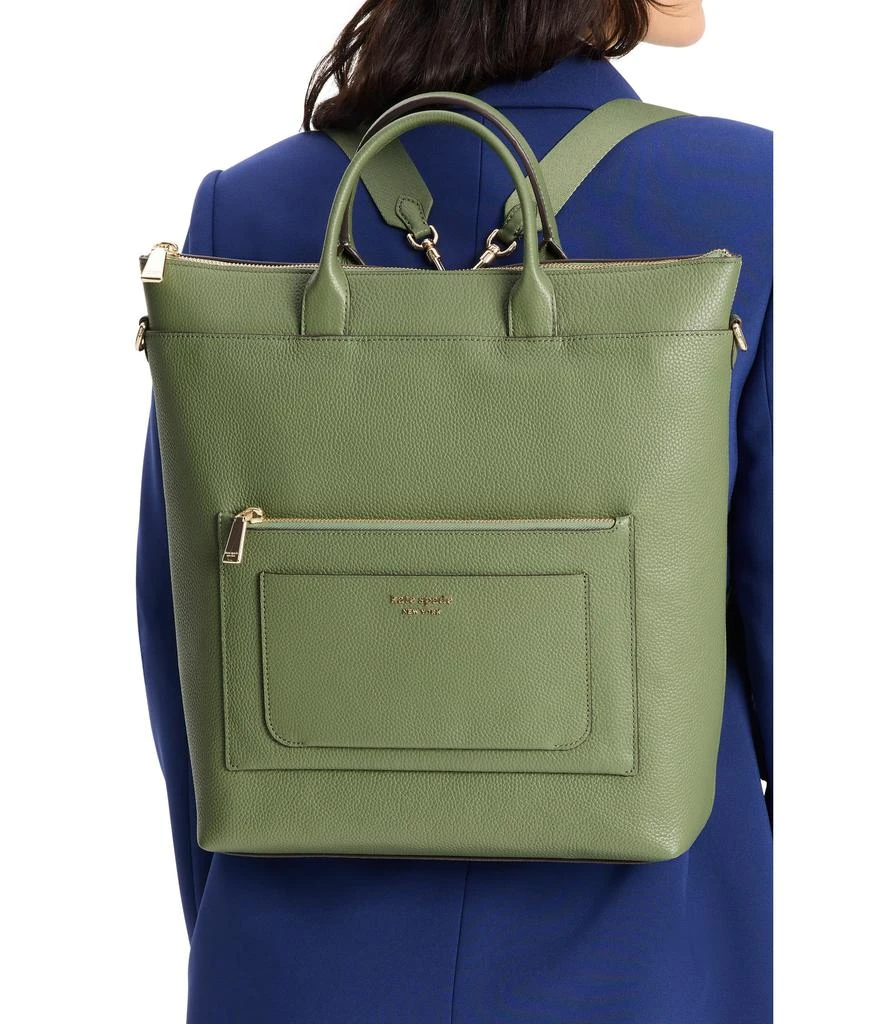 Kate Spade Walker Pebbled Leather Convertible Backpack 6
