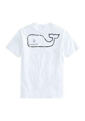 Vineyard Vines Vines Mens Vintage Whale Short Sleeve Pocket T Shirt