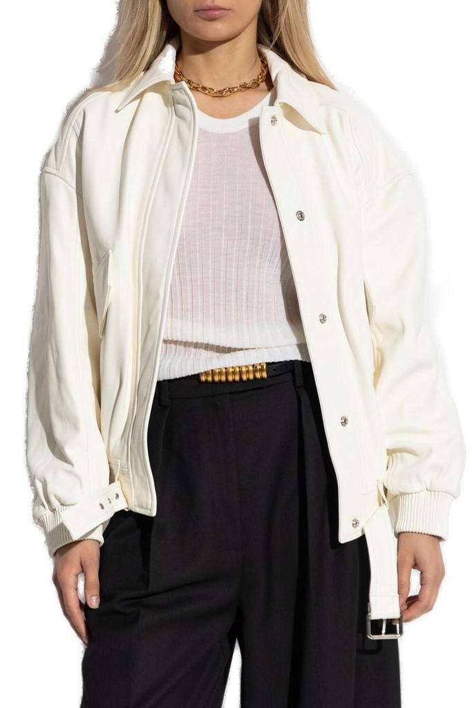 IRO Iro Manka Drop-Shoulder Leather Jacket