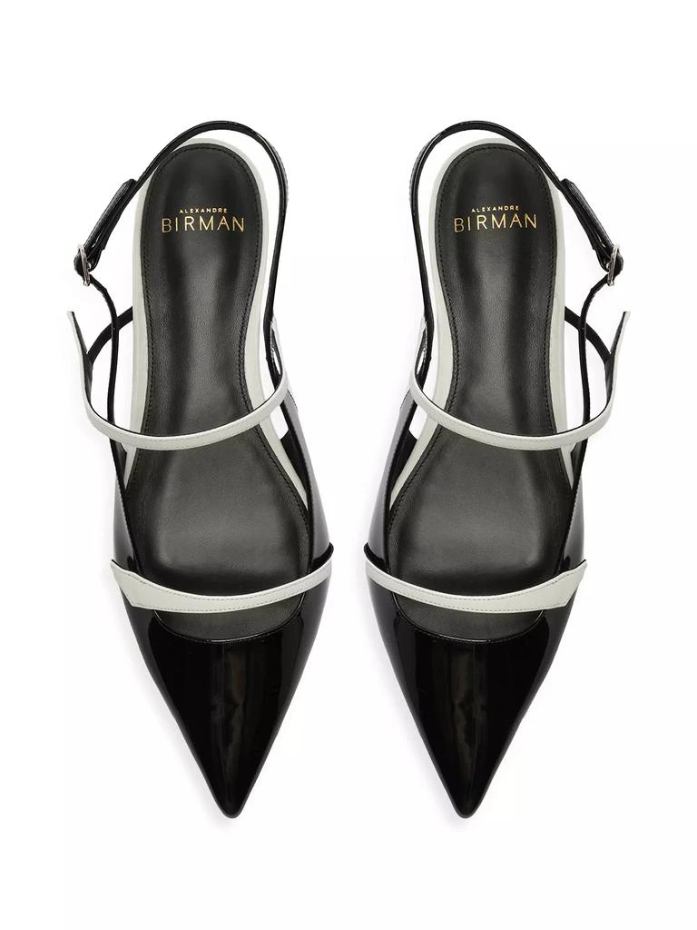 Alexandre Birman Tita Patent Leather Slingback Flats 4