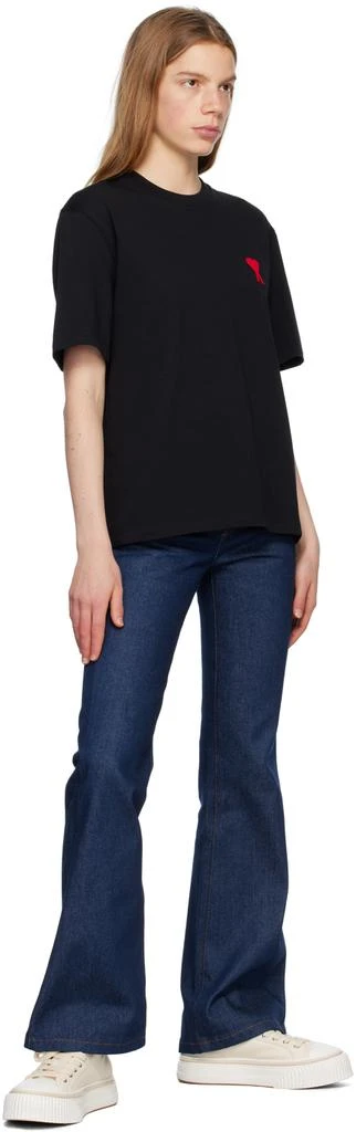 AMI Black Ami De Cœur T-Shirt 4