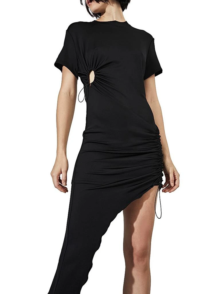 ET OCHS Brielle Drawstring T-Shirt Dress 3