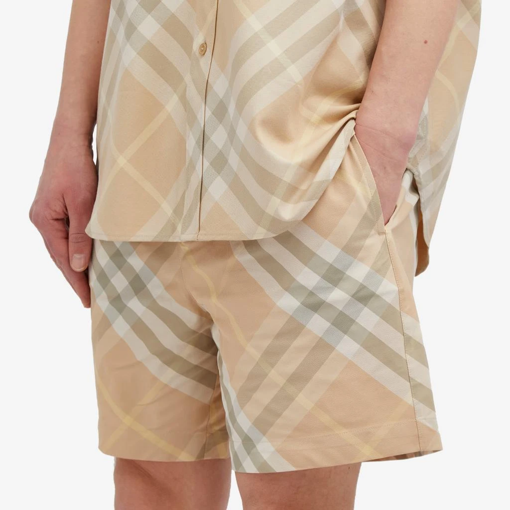 Burberry Burberry EKD Logo Check Swim Shorts 5