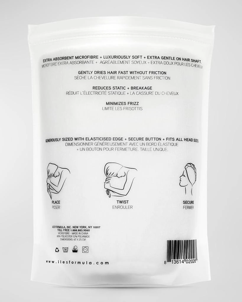 Iles Formula Hair Turban Towel 2
