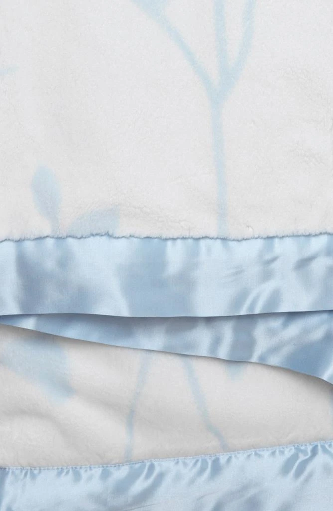 Little Giraffe Birdsong Satin Trim Blanket 2