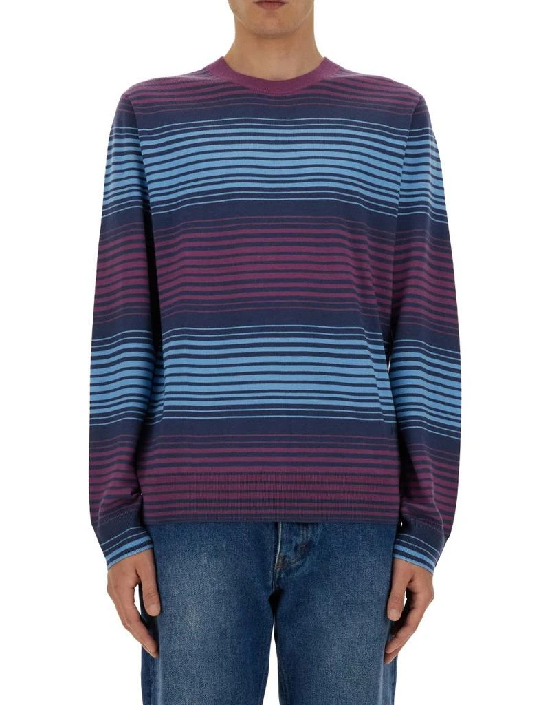 Paul Smith PS Paul Smith Striped Crewneck Jumper 1