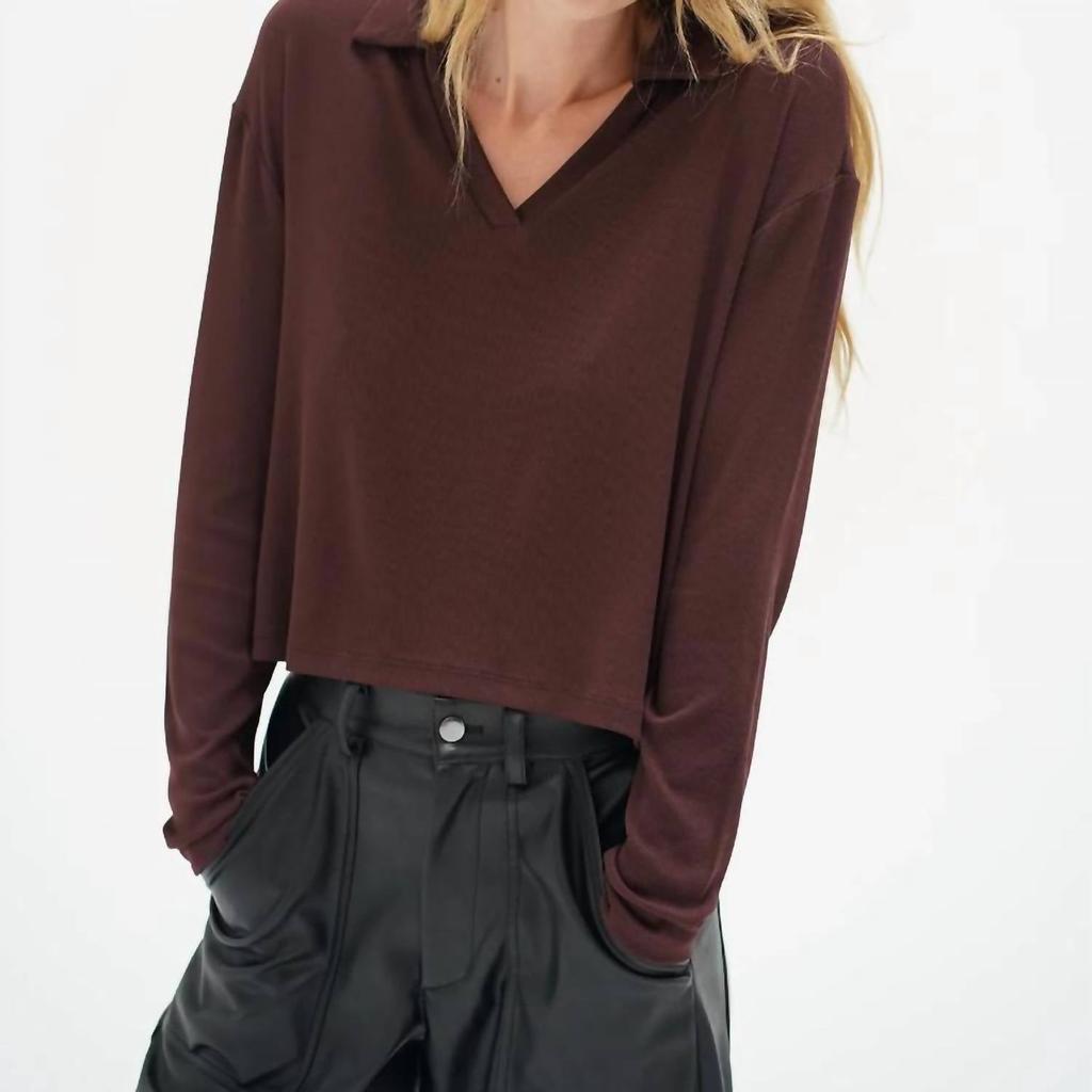 LNA Lna - Neve Ribbed Top