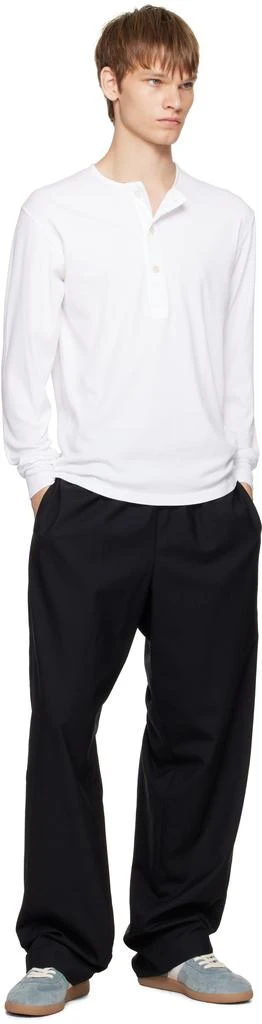 Tom Ford Blue Suede Archer Sneakers 5