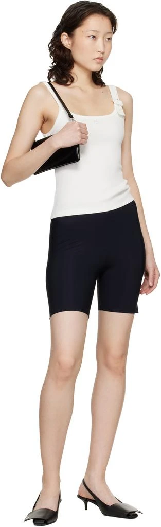 Courrèges Black Zipped Naplack Pouch 4