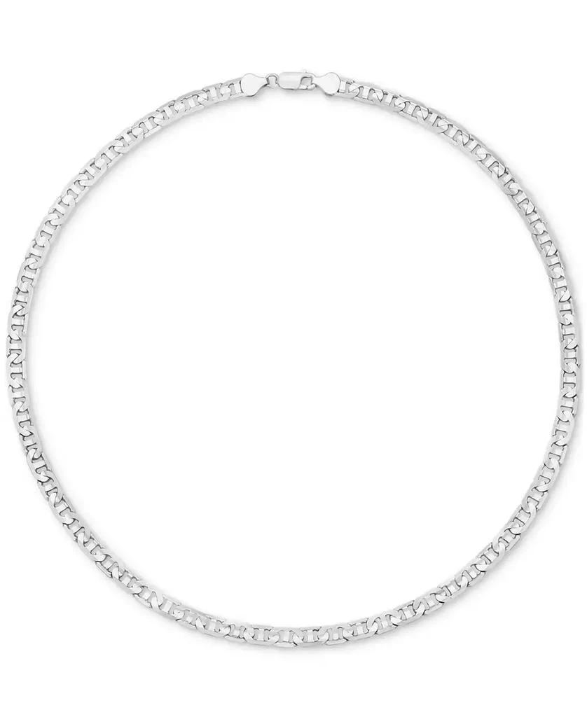 Macy's Men's Mariner Link 22" Necklace (6-1/2mm) in Sterling Silver 3