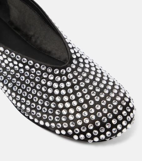 Khaite Marcy embellished ballet flats 6