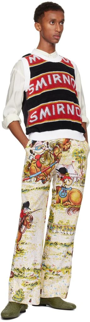 Adam Jones Off-White Thelwell Trousers 4