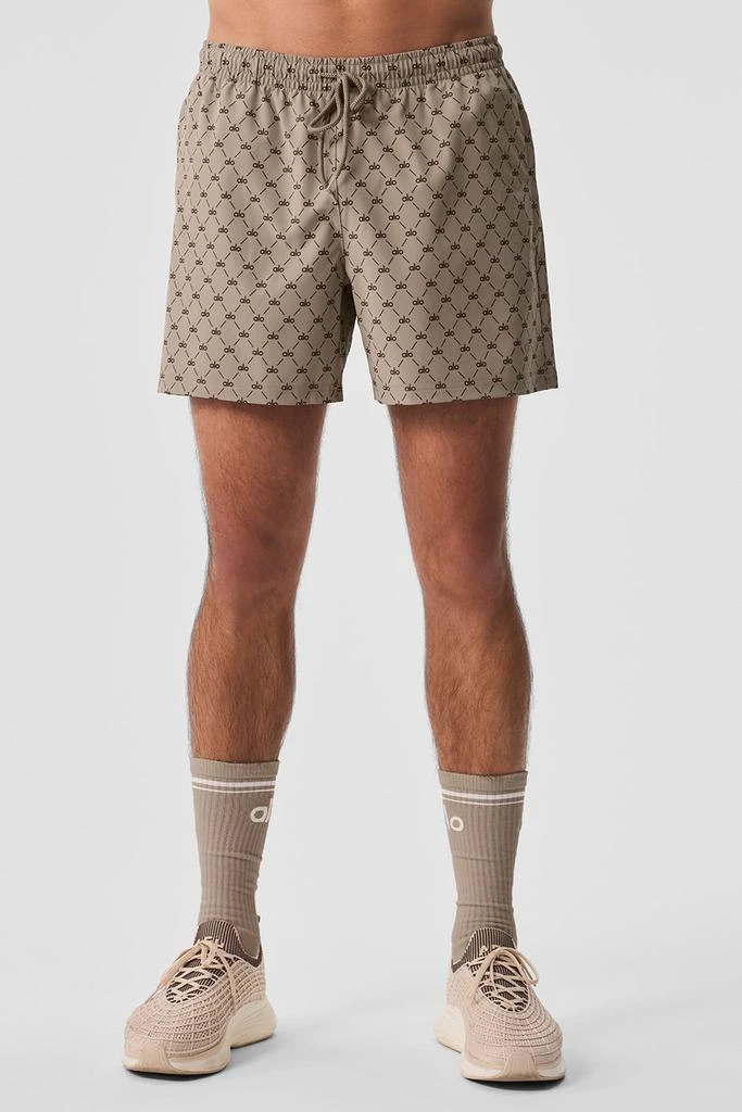 Alo 7" Diamond Circuit Short - Gravel/Espresso 1
