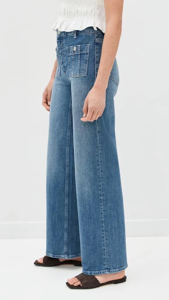 Paige Anessa Seamed Patch Pockets Jeans 4