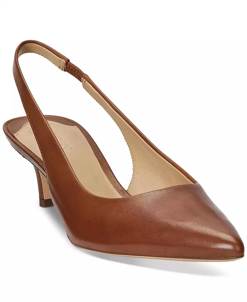 Ralph Lauren Women's Lolah Pointed-Toe Slingback Pumps 6